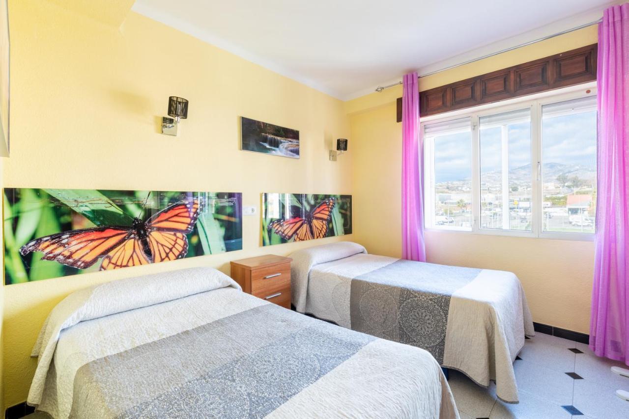 50 Mts Beach With Sea Views Pool อัลการ์โรโบ คอสตา ภายนอก รูปภาพ