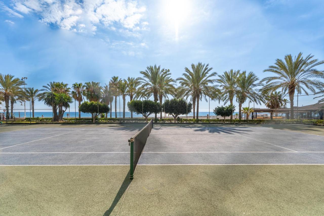 50 Mts Beach With Sea Views Pool อัลการ์โรโบ คอสตา ภายนอก รูปภาพ